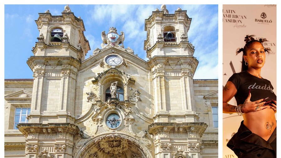 Bas&iacute;lica de Santa Mar&iacute;a del Coro, la joya barroca de San Sebasti&aacute;n que fue profanada por Tokischa