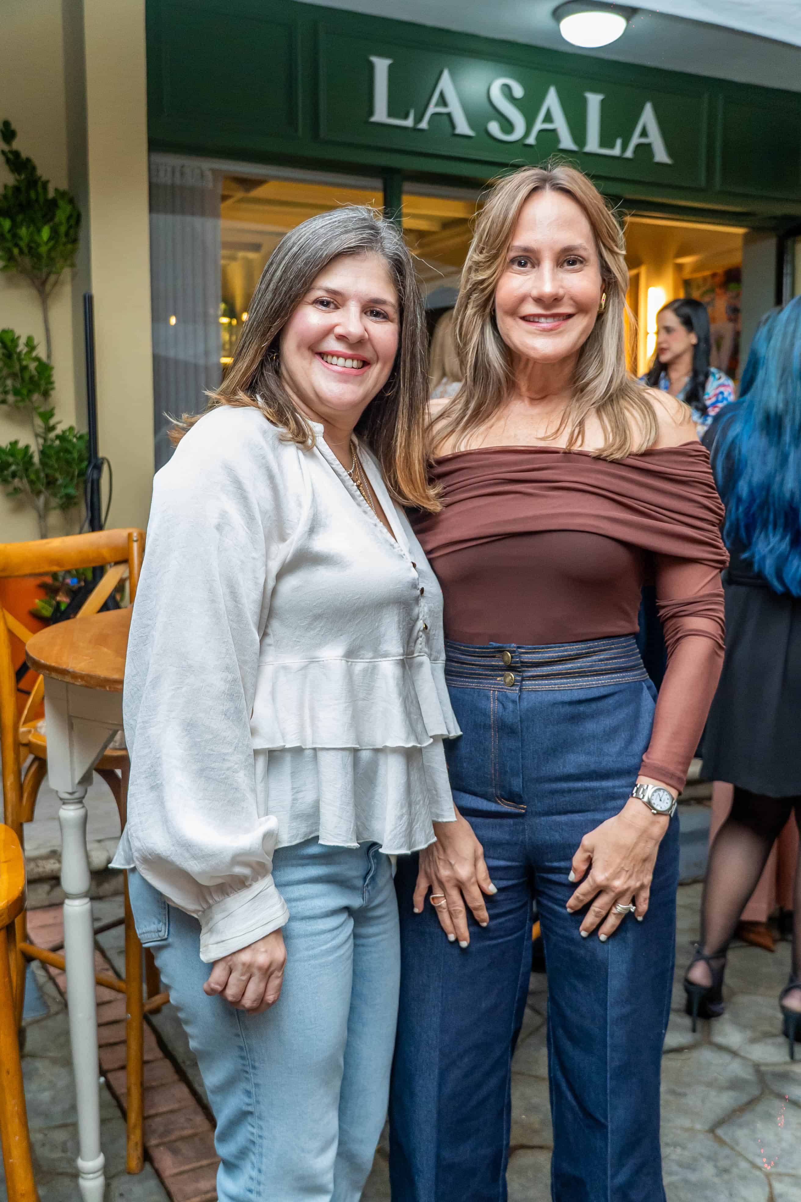 Islenia Valle y Alexia Espinal.