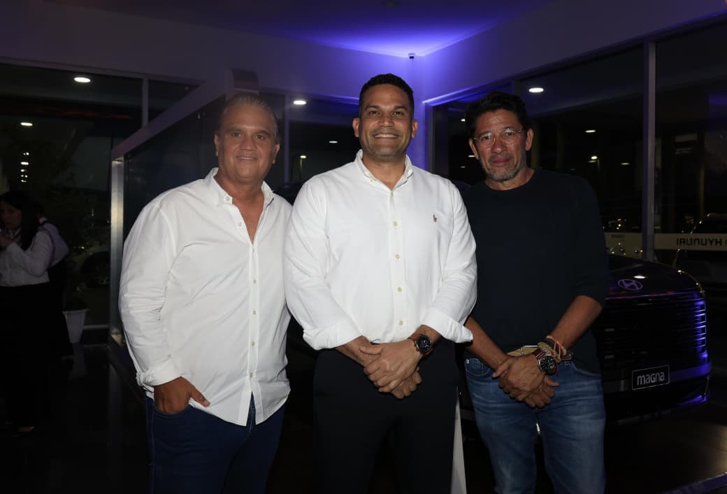 Francisco Santoni, Alfredo García y Rafael García.