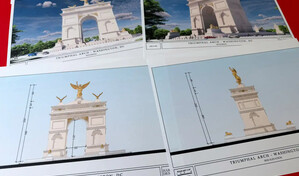 La Casa Blanca presenta el dise&ntilde;o del arco del triunfo de Trump para Washington