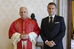 Macron abordó en el Vaticano el deseo de que la paz llegue con el diálogo y la negociación Macron abordó en el Vaticano el deseo de que la paz llegue con el diálogo y la negociación