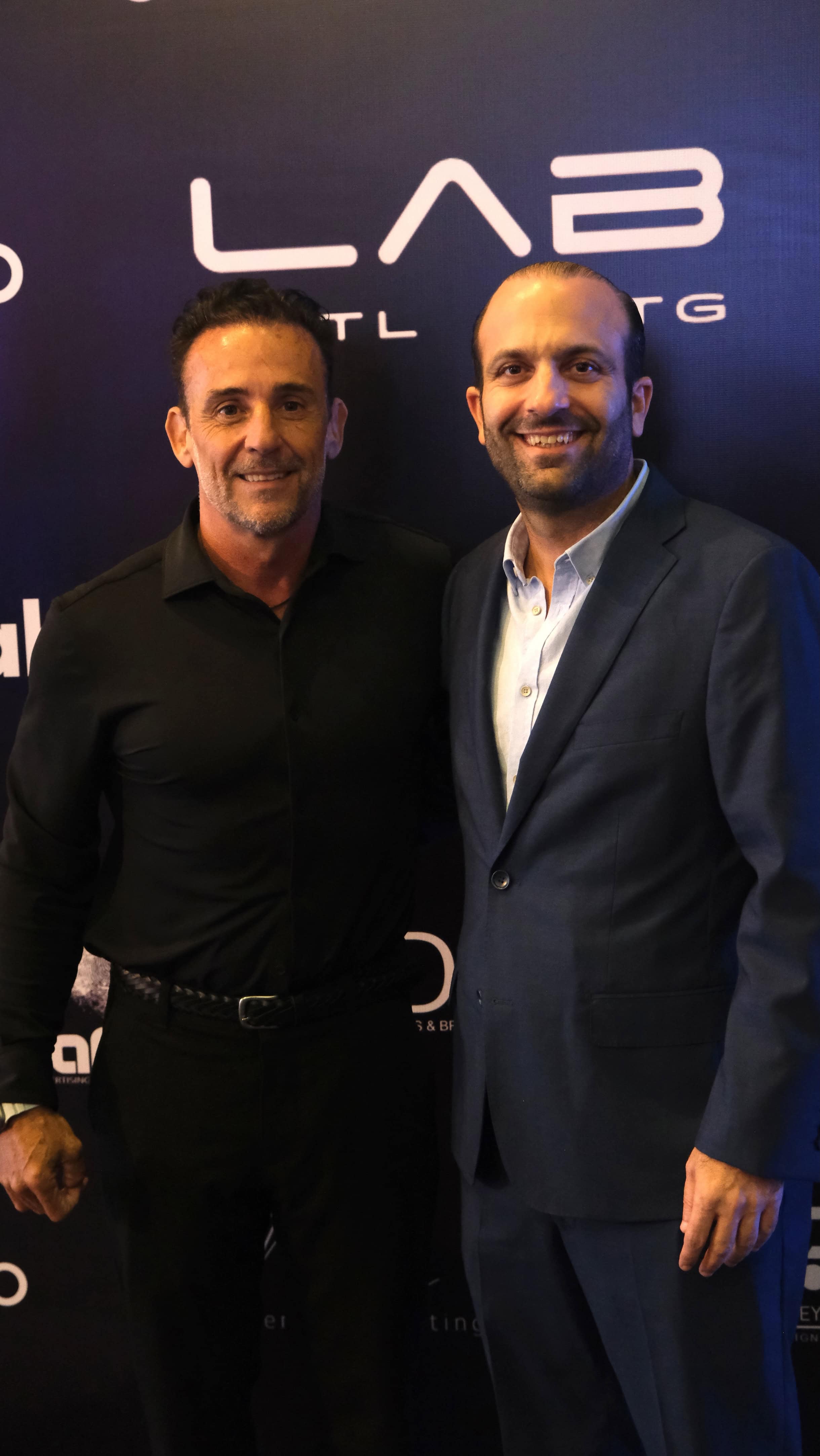 Felipe Beltr&aacute;n y Alex Acra.