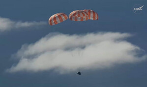 Los astronautas de Artemis II amerizaron en oc&eacute;ano Pac&iacute;fico