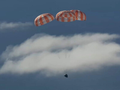 Astronautas de Artemis II amerizaron en océano Pacífico