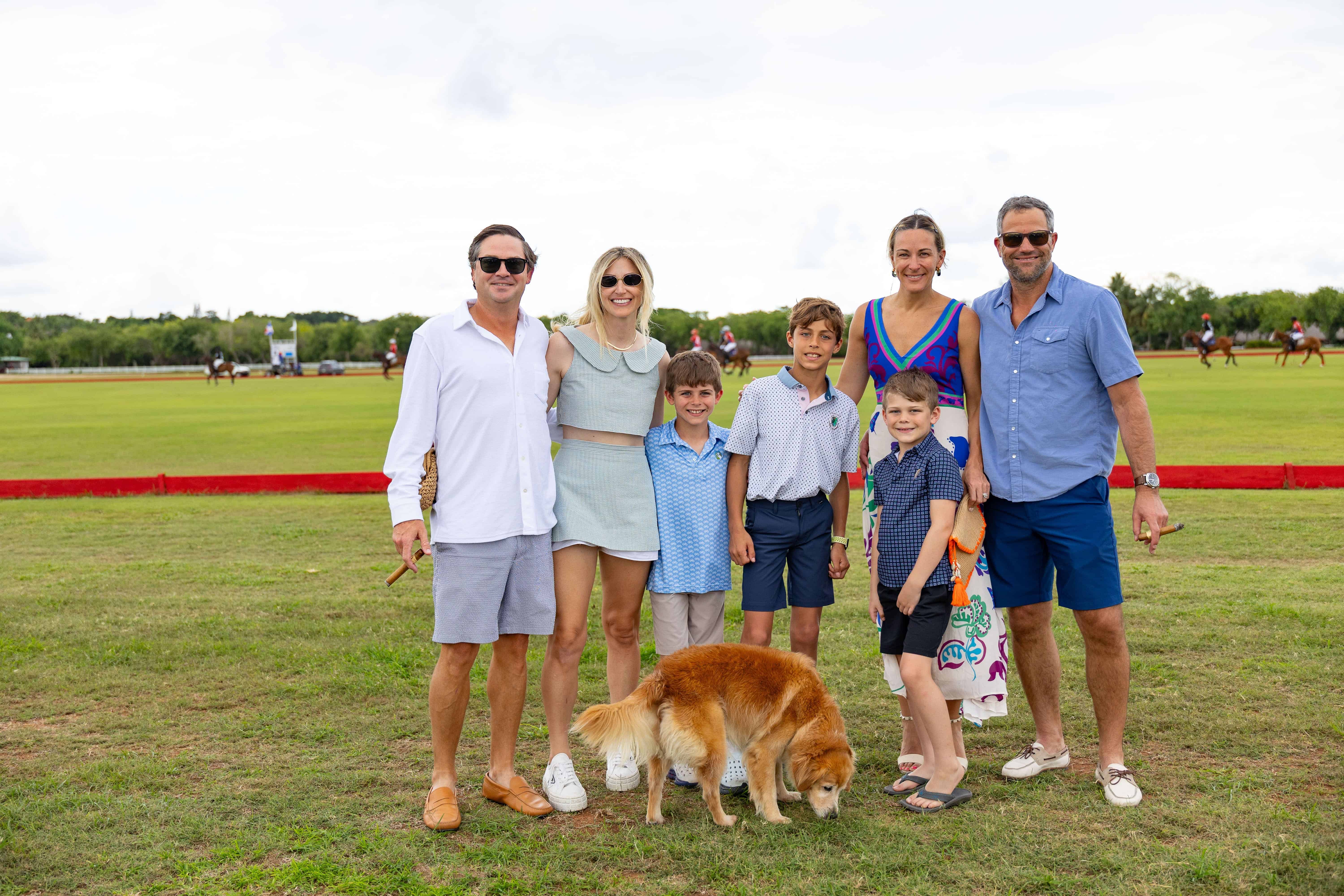 Brad Blin, Gabriella Blinn, Benny Billmeyer, Hunter Billmeyer, Liam Billmeyer, Audra Billmeyer y Peter Billmeyer.