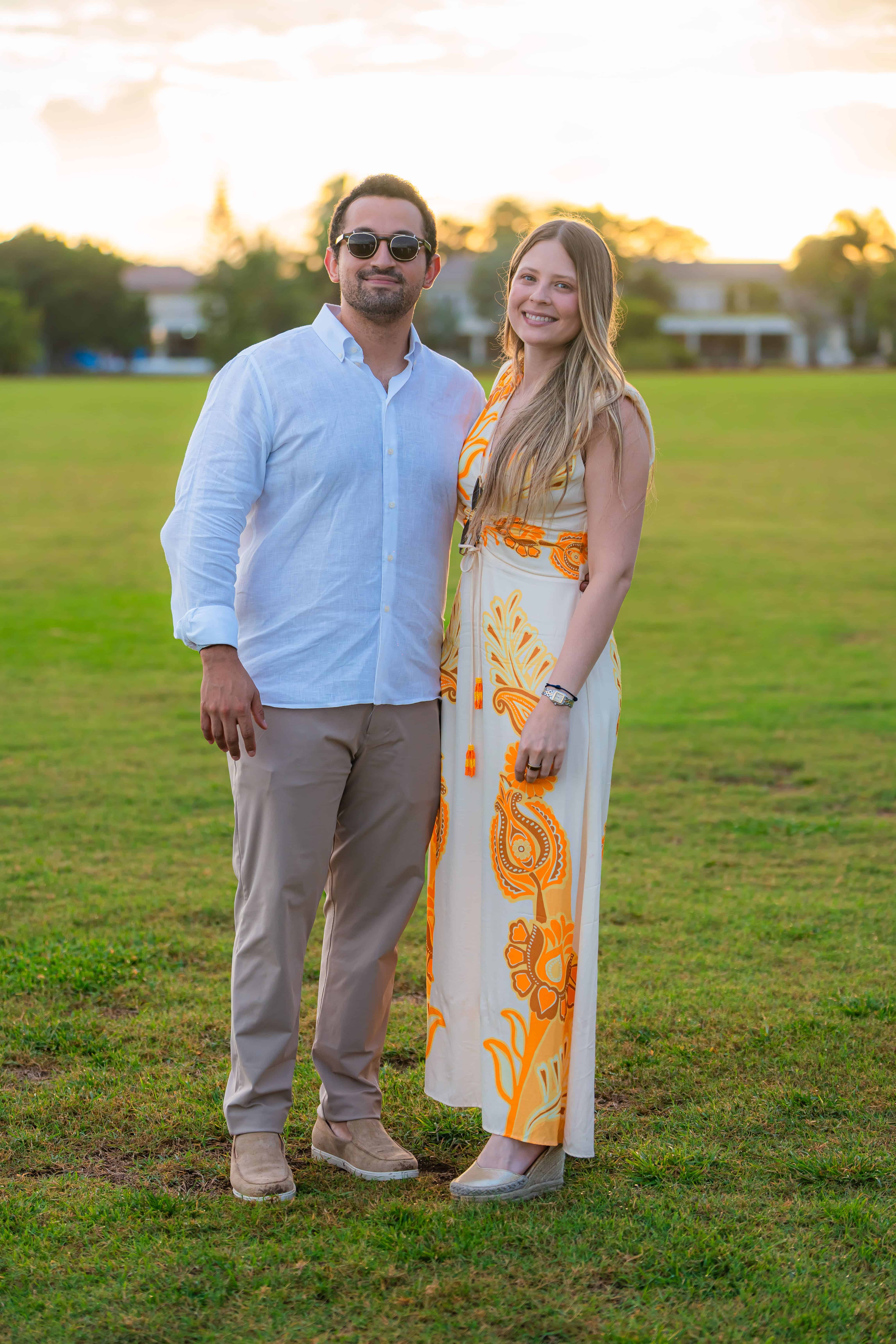 Giancarlo Lendof y Paulina Troncoso.