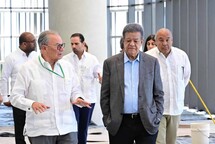 Leonel Fern&aacute;ndez visita el Centro Cultural Rainieri y la expansi&oacute;n log&iacute;stica en Punta Cana