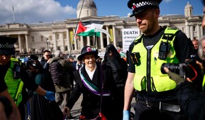 Cerca de un centenar de detenidos en una protesta a favor de Palestine Action en Londres