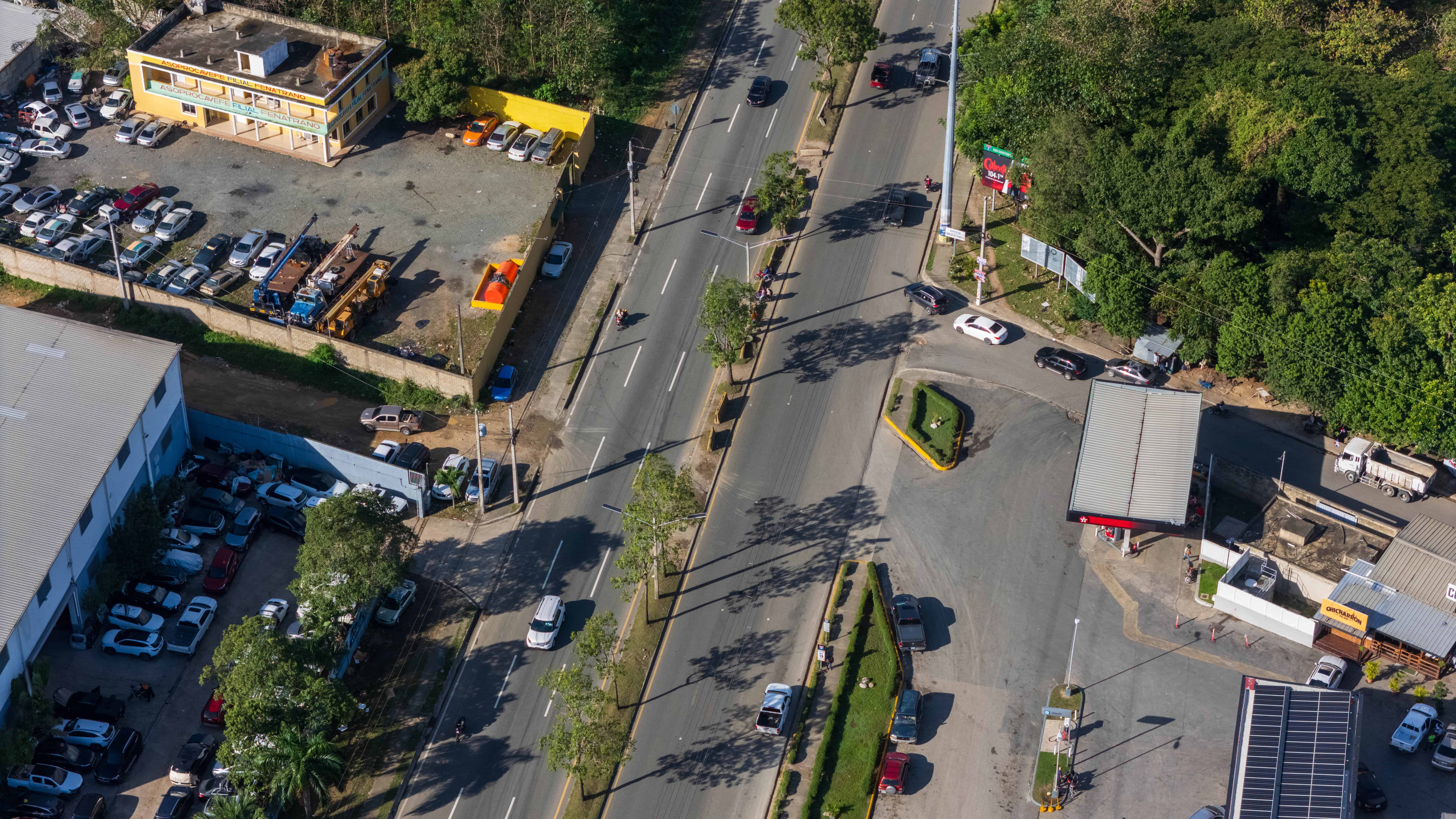 Cruce de Engombe, en el municipio Santo Domingo Oeste, pr&oacute;ximo al peaje de la autopista 6 de noviembre.