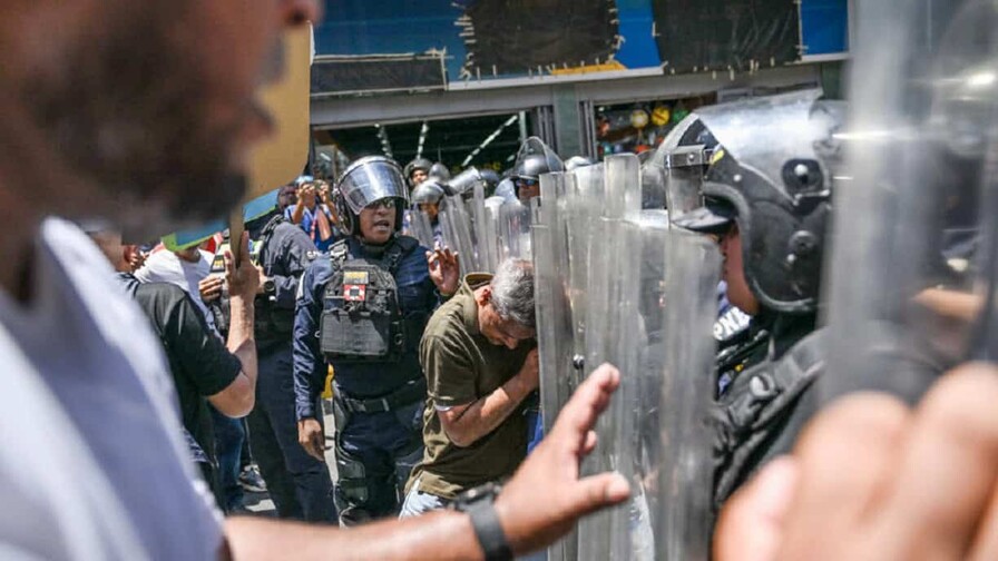 Liberan en Venezuela a los cinco detenidos en marcha por mejoras salariales Liberan en Venezuela a los cinco detenidos en marcha por mejoras salariales