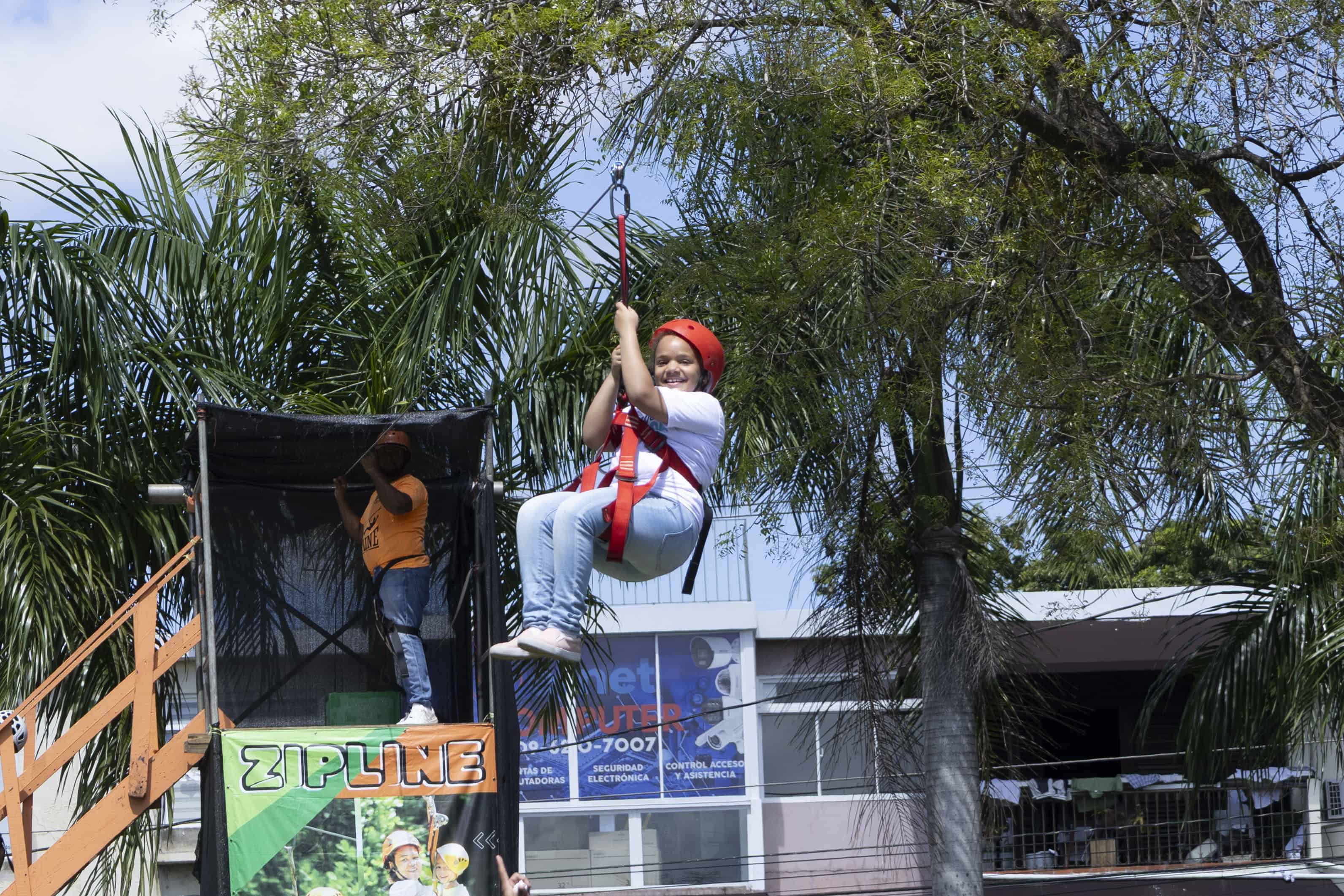 Hubo espacios para la diversión.