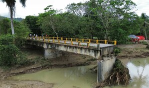 Gobierno anuncia reconstrucción de puente en Montellano y habilitación de rutas alternas