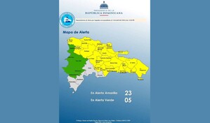 COE suma a San Juan, Dajab&oacute;n, Independencia, El&iacute;as Pi&ntilde;a y Bahoruco a alerta verde por lluvias