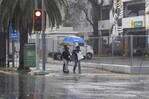 Indomet pronostica aguaceros, posibles granizadas y r&aacute;fagas de viento para este martes