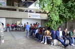 Largas filas y quejas por lentitud marcan jornada de cedulación en Santiago Largas filas y quejas por lentitud marcan jornada de cedulación en Santiago