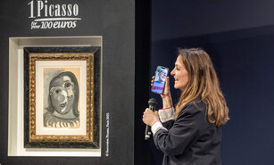 Un franc&eacute;s gana un Picasso valorado en un mill&oacute;n de euros en una rifa solidaria en Par&iacute;s