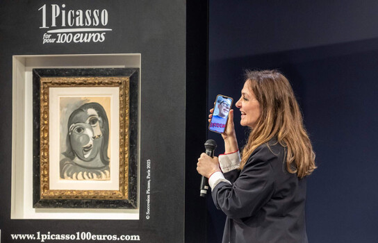Un franc&eacute;s gana un Picasso valorado en un mill&oacute;n de euros en una rifa solidaria en Par&iacute;s