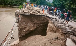 Un fallecido y un ni&ntilde;o desaparecido por una vaguada que no cesa