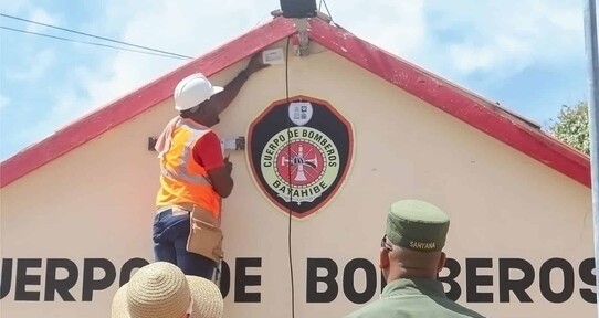 El clima est&aacute; vol&aacute;til: la granizada de Bayah&iacute;be fue producida por un baj&oacute;n de temperatura