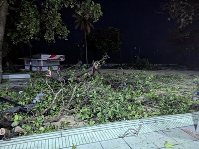 Inundaciones en Santo Domingo tras lluvias y vaguada