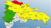 El COE coloca a Puerto Plata en alerta roja; el Gran Santo Domingo est&aacute; en amarilla