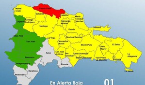 El COE coloca a Puerto Plata en alerta roja; el Gran Santo Domingo est&aacute; en amarilla