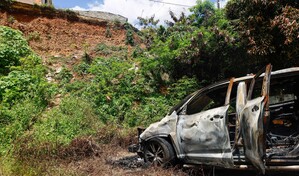 Alerta en Paraíso del Caribe por ladera que pone en riesgo la vida de residentes