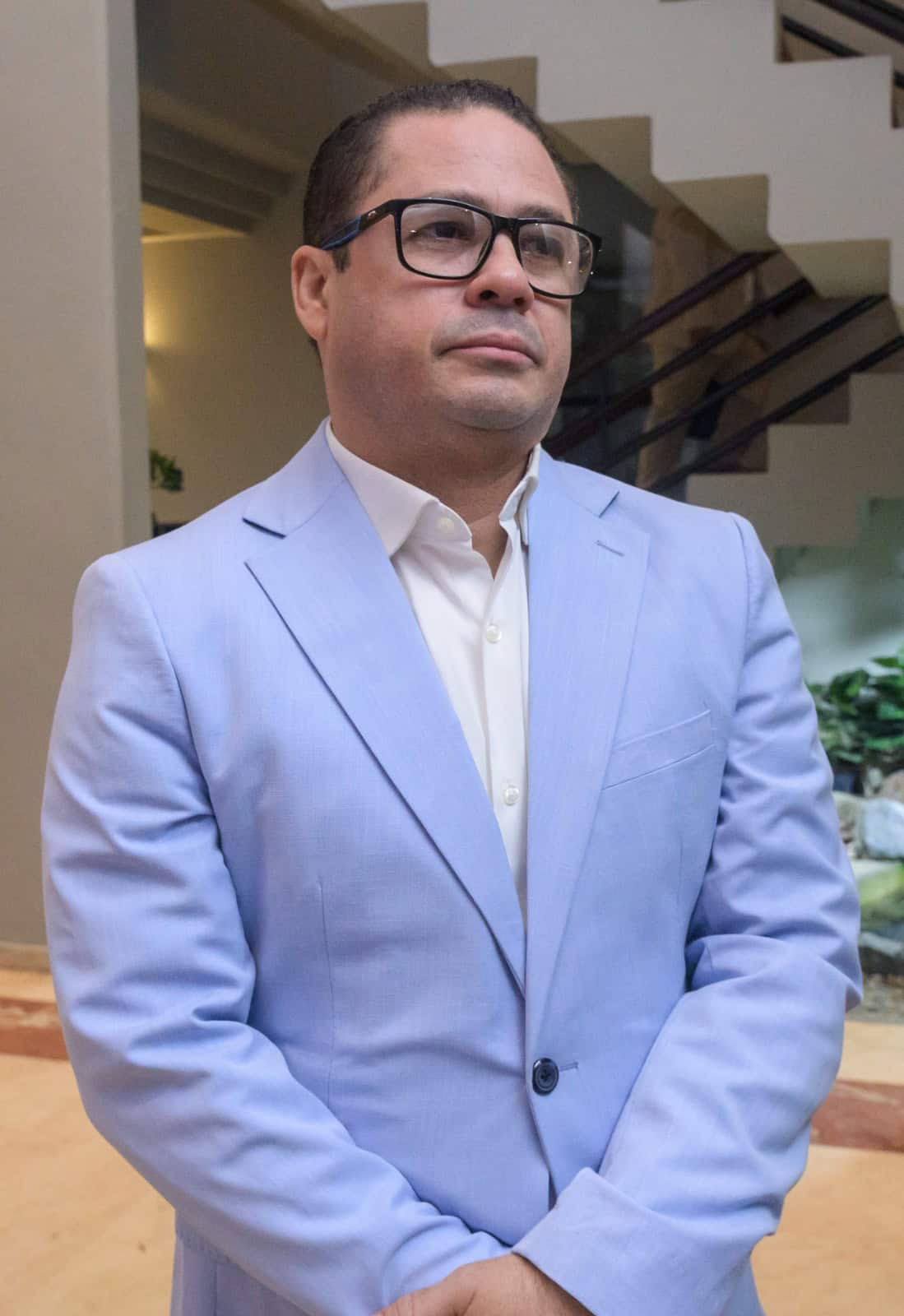 El comunicador Greymer M&eacute;ndez.