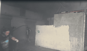 Fuego desata p&aacute;nico y desesperaci&oacute;n entre comerciantes del mercado binacional de Dajab&oacute;n