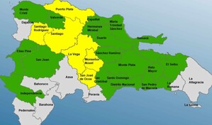 El COE mantiene seis provincias en alerta amarilla y 17 en verde por lluvias
