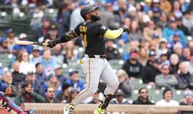 Marcell Ozuna alcanza su jonr&oacute;n 300 de su carrera y se enfoca en los 400