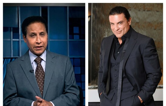 El d&iacute;a que Osvaldo R&iacute;os le regal&oacute; su corbata a Carlos Batista Matos en plena entrevista