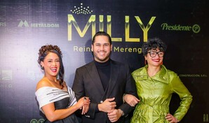 Realizan la gala premier de "Milly, Reina del Merengue"
