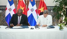 RD y Surinam fortalecen v&iacute;nculos; expresan preocupaci&oacute;n por crisis en Hait&iacute;