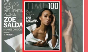 Zo&eacute; Salda&ntilde;a, destacada entre las 100 personas m&aacute;s influyentes de 2026 de la revista Time