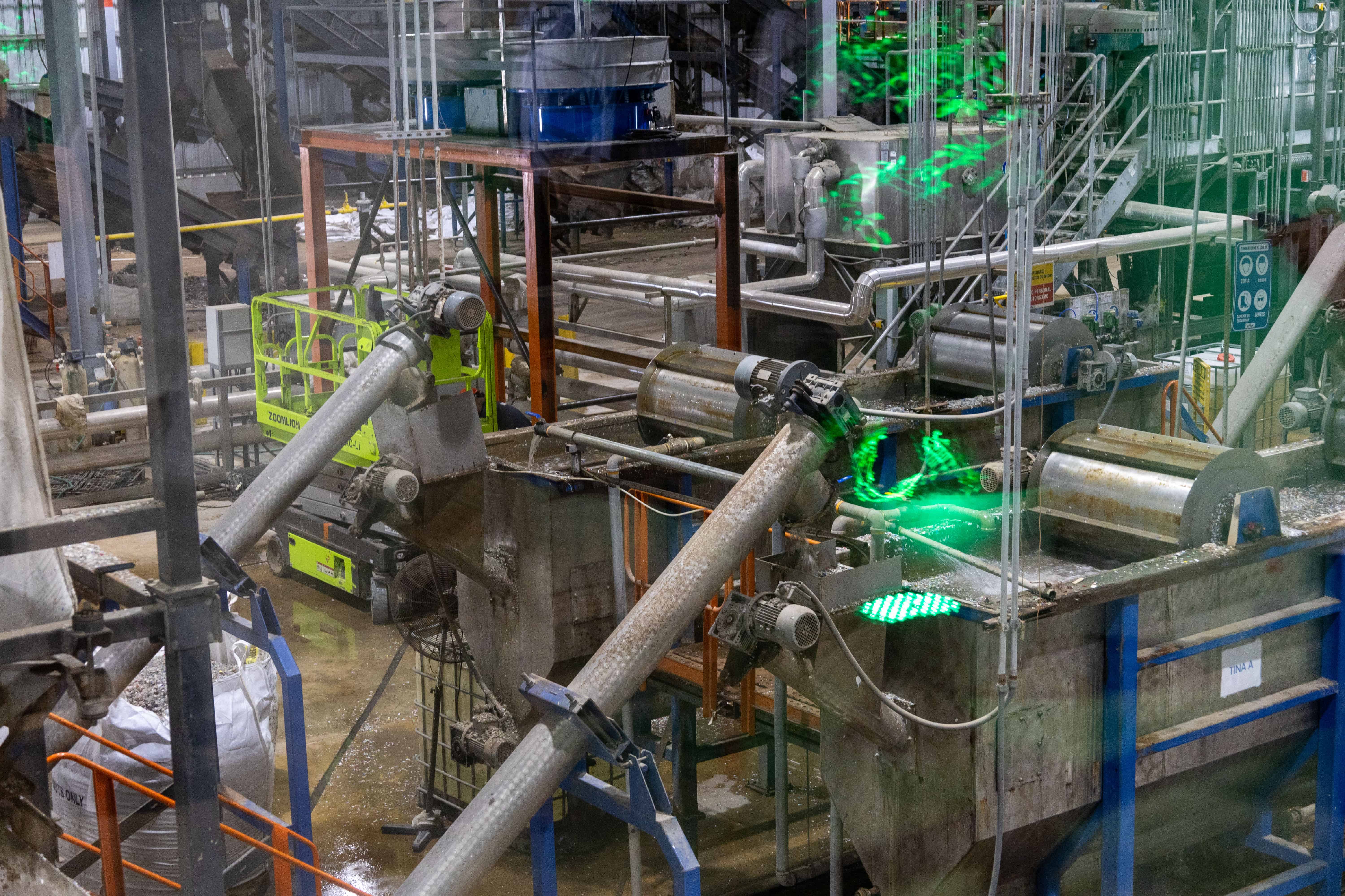 Planta de reciclaje de plástico Renacer, inaugurada este 16 de abril de 2026 en la Zona Franca Quiqueya, en San Pedro de Macorís.