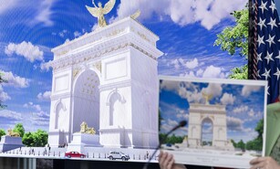 Trump iniciar&aacute; en dos semanas la construcci&oacute;n de un arco de triunfo en Washington