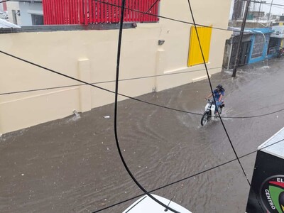 Clima en RD: inundaciones en provincias del noroeste del país