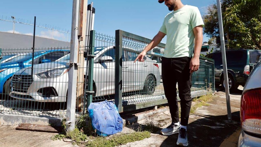 El llamado que llevó a un ciudadano a rescatar a un bebé que fue abandonado frente a su vivienda El llamado que llevó a un ciudadano a rescatar a un bebé que fue abandonado frente a su vivienda