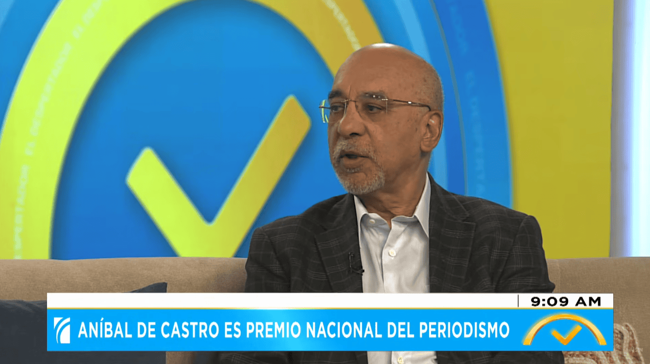 El presidente del Grupo Diario Libre y Premio Nacional de Periodismo 2026, Aníbal de Castro.