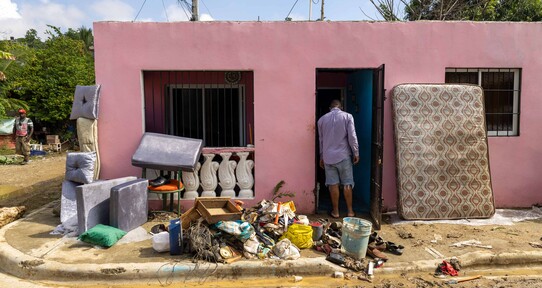 Lluvias dejan 28 acueductos fuera de servicio y viviendas afectadas en varias provincias