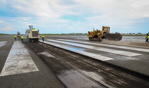 Anuncian inicio de trabajos en la pista principal del Aeropuerto Internacional de Las Am&eacute;ricas