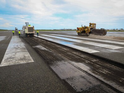 Aeropuerto Internacional Las Américas inicia rehabilitación de pista