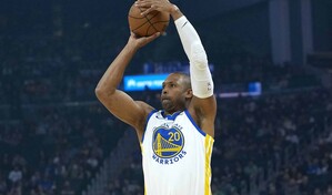 VIDEO | Los triples de Al Horford que hicieron a los Warriors avanzar en su primer Play-in