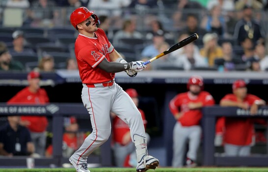 VIDEO | Mike Trout cierra una semana hist&oacute;rica en el Yankee Stadium con 5 jonrones y 9 impulsadas