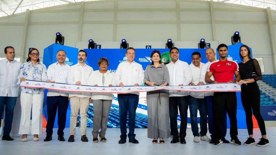 Entrega pabell&oacute;n de gimnasia rumbo remodelado para los Juegos Centroamericanos Santo Domingo 2026