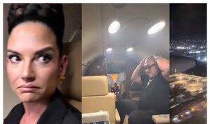 Avión en el que viajaba la cantante Natalia Jiménez presenta falla y aterriza de emergencia