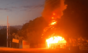 Autoridades investigan incendio registrado en las dunas de Ban&iacute;