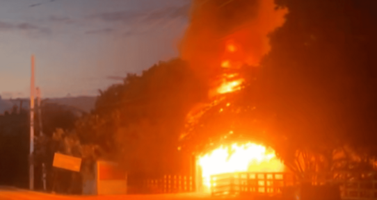 Autoridades investigan incendio registrado en las dunas de Ban&iacute;