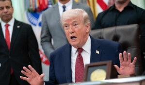 Trump dice que Ir&aacute;n no puede chantajear a EE. UU. con un nuevo cierre del estrecho de Ormuz